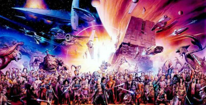 The Star Wars expanded universe