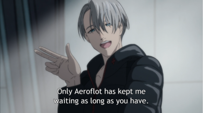 Victor Makes a joke about the airline Aeroflot